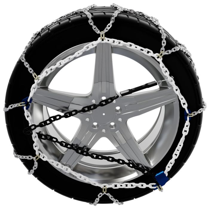 Werkthor WT80 Snow Chains – Metal Mesh Traction for Small Tires